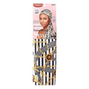 Women’s Head Wrap Silky Satin Wrap Scarf 60"x16"